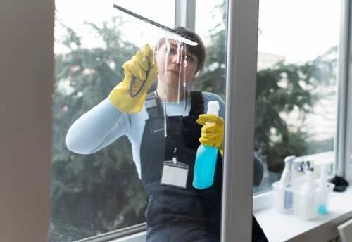 Nettoyage de vitres intérieures et extérieures à Saint-Maurice-des-Lions